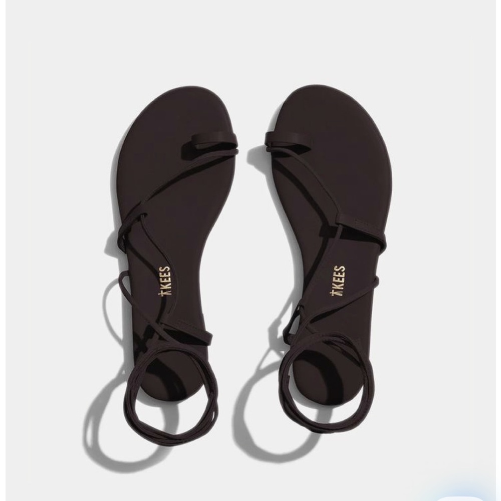 TKEES Jo Black Sandals